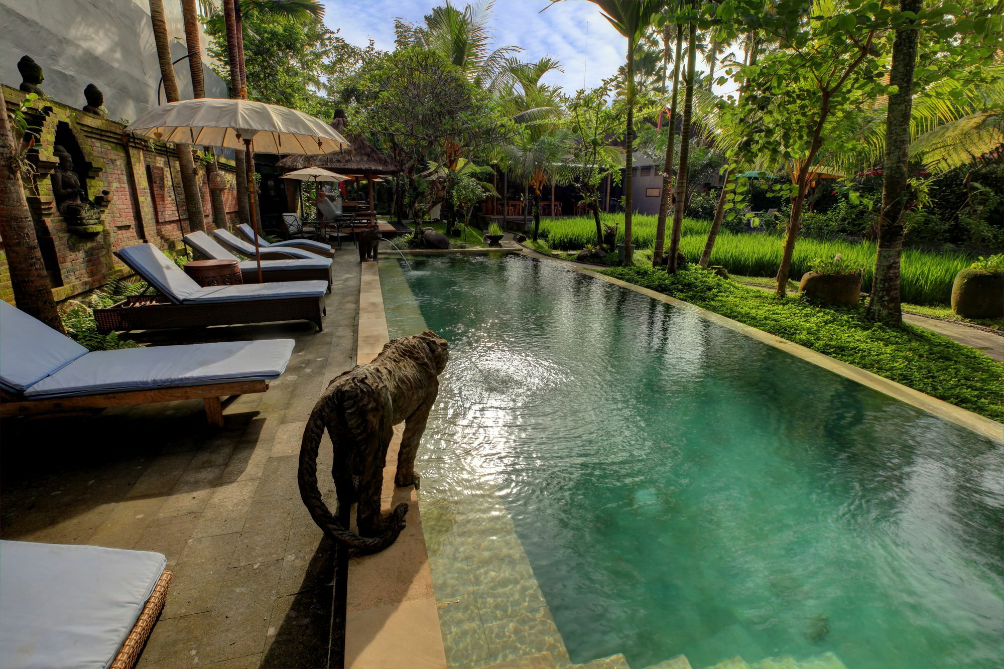 Gana Hotel & Restaurant Ubud Exterior foto